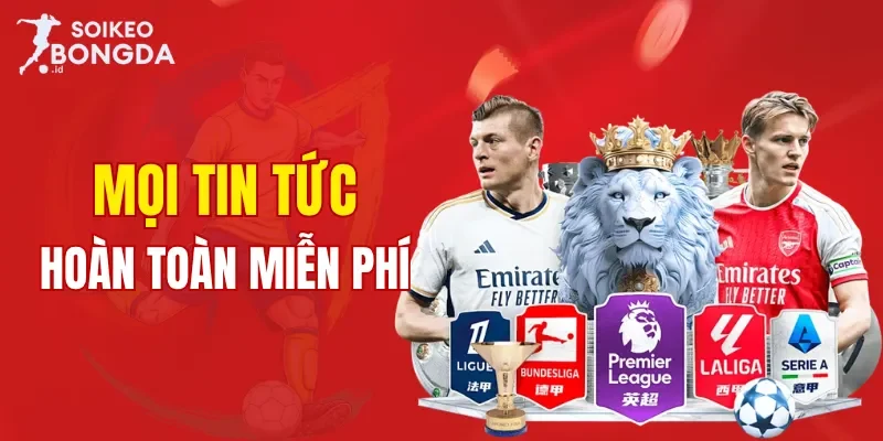 Mọi tin tức tại Soi Kèo Bóng Đá hoàn toàn miễn phí