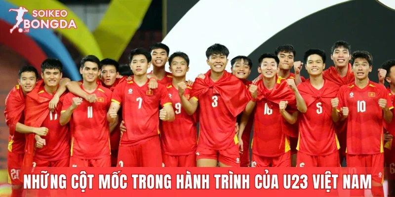 Những cột mốc nổi bật trong hành trình của U23 Việt Nam