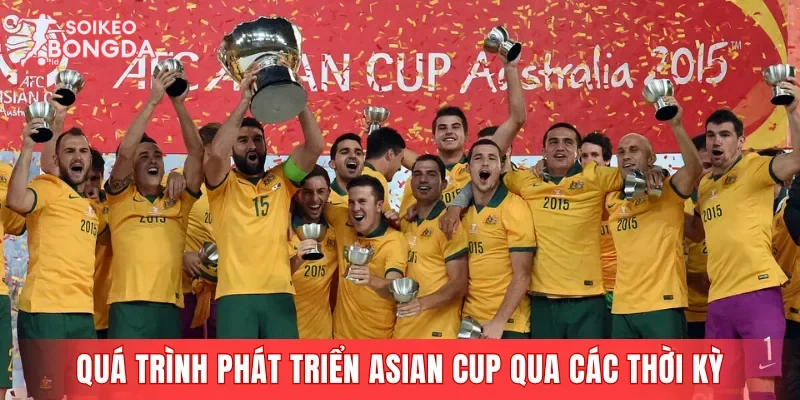 Quá trình phát triển Asian Cup qua các thời kỳ