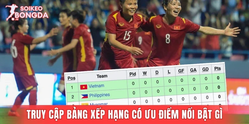 Truy cập bảng xếp hạng mang đến ưu điểm nổi bật gì